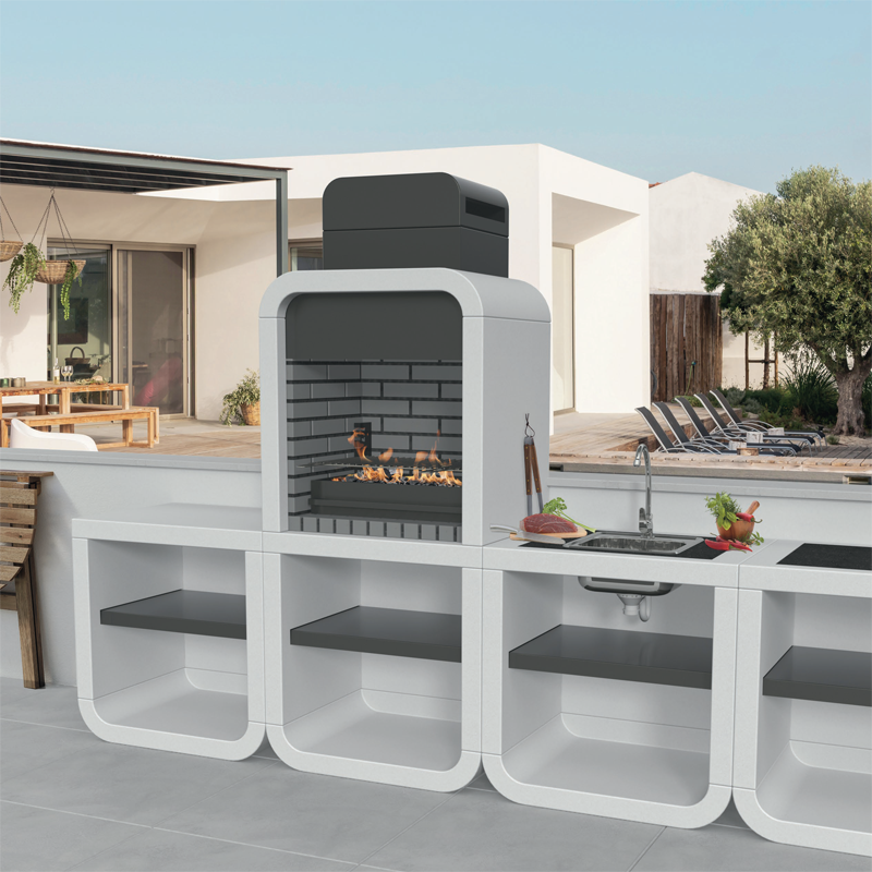 buitenkeuken model Asado